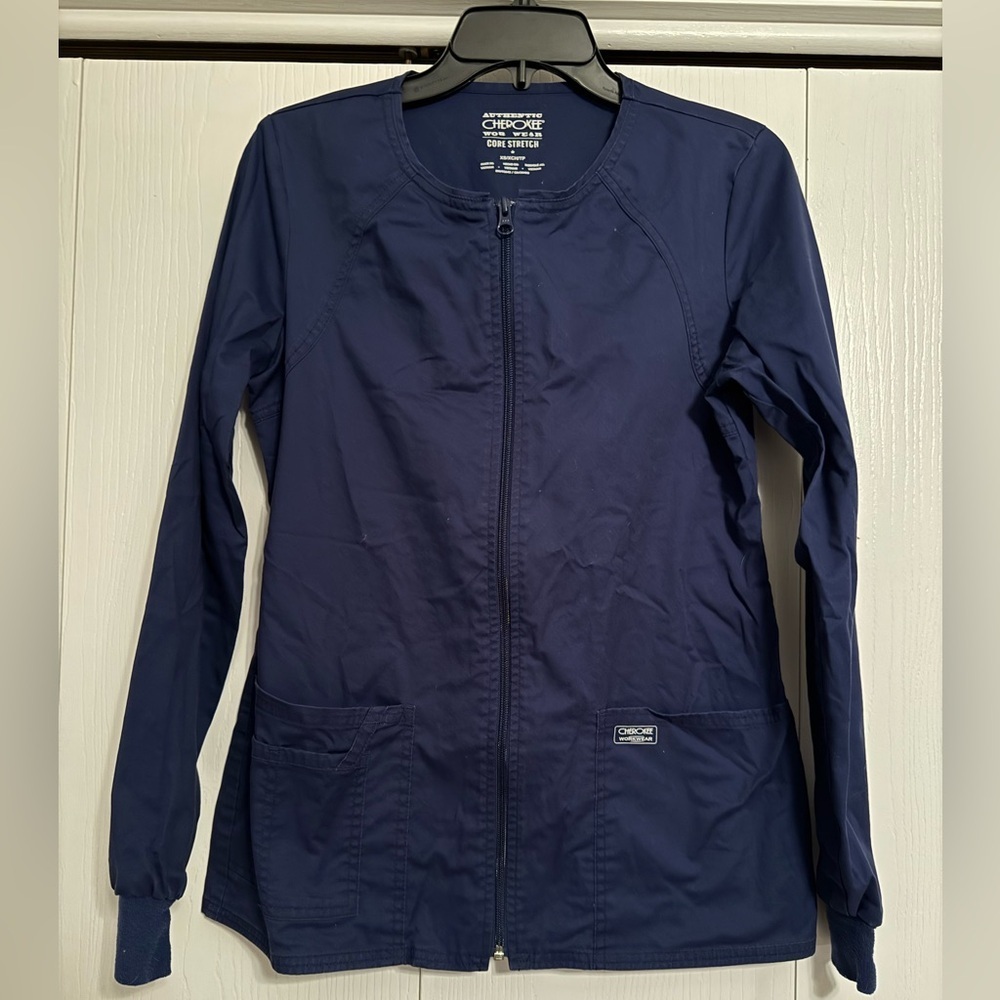 Cherokee Women's Navy Zip Jacket